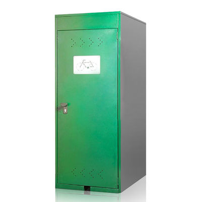 Halka Açık Bisiklet Deposu Güvenli Park Metal Bisiklet Deposu Dolabı
