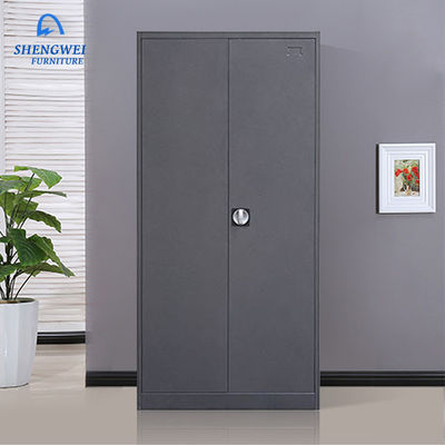 Yatak Odası Dikey Çift Kapılı 180cm Metal Dolap Dolabı, Kasa