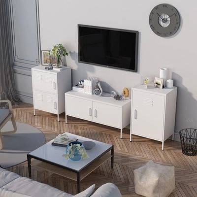 Oturma Odası Posta Paketleme Çelik TV Dolabı Knock Down