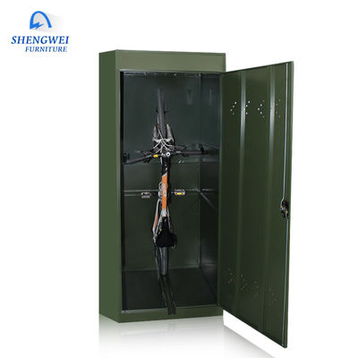 Halka Açık Bisiklet Deposu Güvenli Park Metal Bisiklet Deposu Dolabı