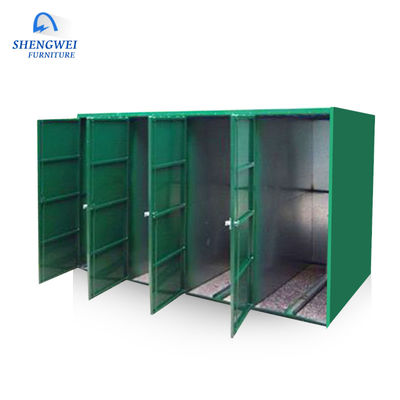 Halka Açık Bisiklet Deposu Güvenli Park Metal Bisiklet Deposu Dolabı