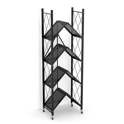 Dolap Depolama Metal Katlanabilir 5 Katmanlı Ağır Hizmet Tipi Raf Rafı
