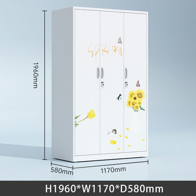 Modern Güzel Resim Metal Depolama Dolabı Elbise Dolap Dolabı